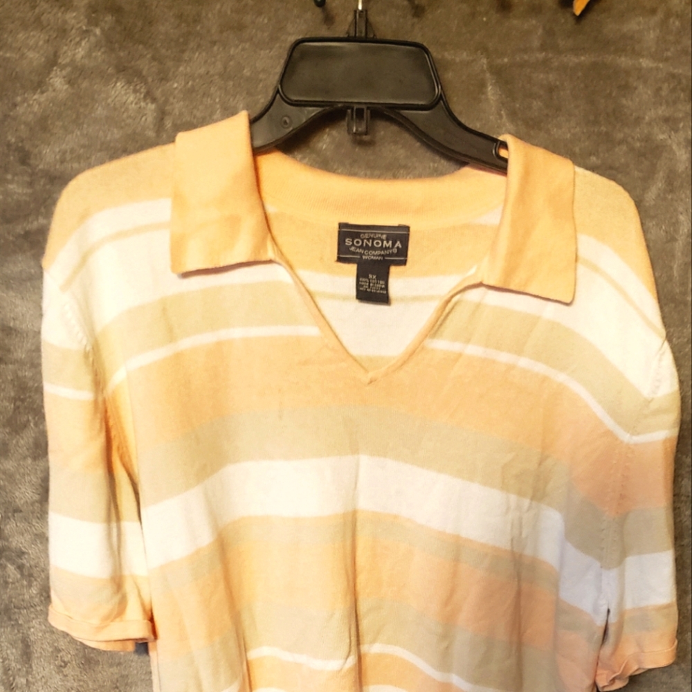 Women's -Vneck- shirt 100% cotton   NWOT